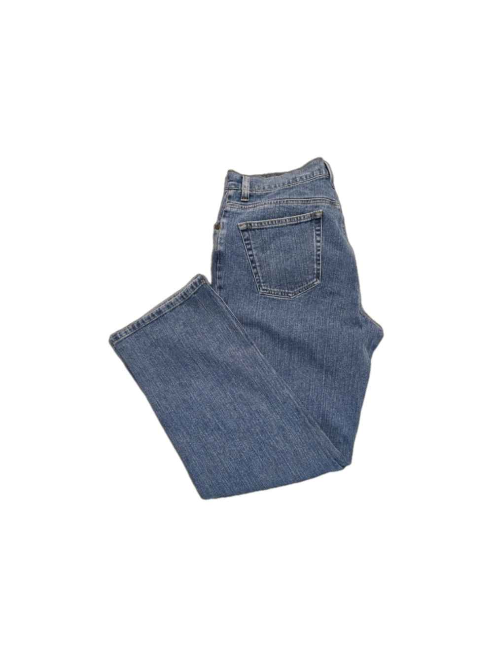 Jones Sport Women’s Stretch Jeans Size 12 Mid Rise Straight Leg
